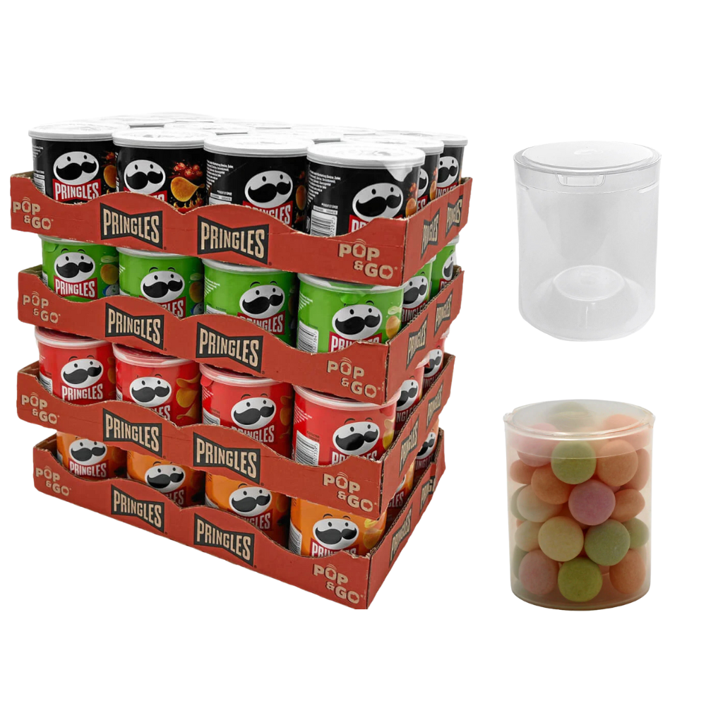 Pringles Chips & Leerbecher