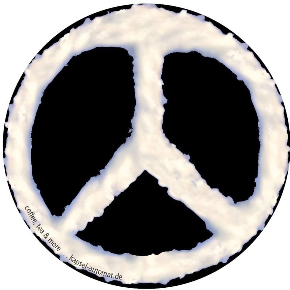 Aufkleber Sticker für Verkaufsautomat für Kaffeekapseln Kaffee Kapselautomat