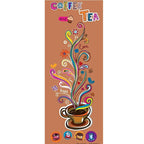 Aufkleber Seite Coffee-Tea für Kapsel-Automat