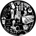 VERSCHIEDENE Aufkleber Sticker für Verkaufsautomat für Kaffeekapseln Kaffee Kapselautomat - weitere Ansicht 4