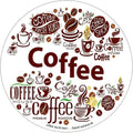 VERSCHIEDENE Aufkleber Sticker für Verkaufsautomat für Kaffeekapseln Kaffee Kapselautomat - weitere Ansicht 5