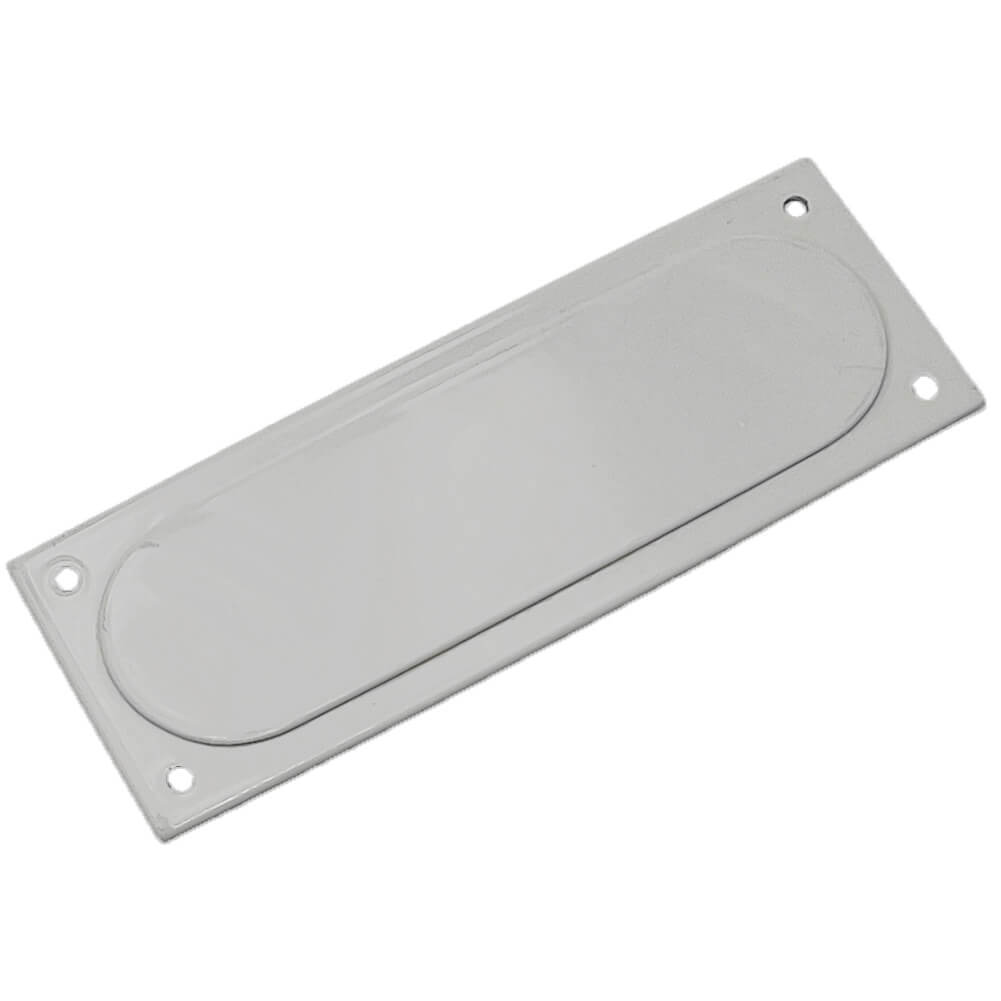 Cover, instead of (removed) coin validator (white)