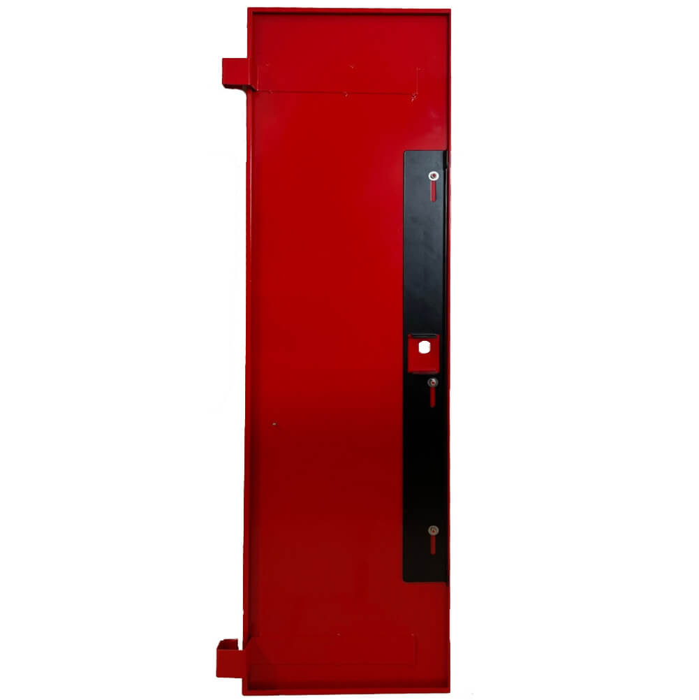 Tür Airpop Go (rot) Incl. Verriegelungsschiene (ohne Schloss)