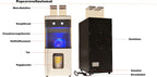 Popcorn machine for the counter, without coin selector