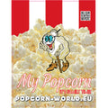 RIGHT sticker (door) to cover machines POPPPY or M520 (LOWER PART) Popcorn-World