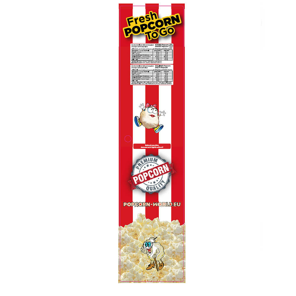Sticker (DOOR) RIGHT (Design Popcorn-World) for POPPPY, M520 (DE, german)