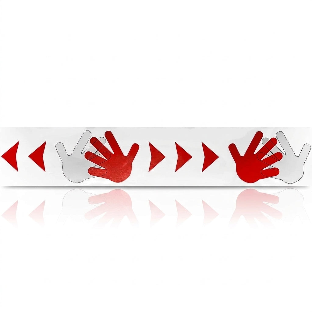 Hand hands sticker for body for Pringles M49 vending machine