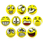 Emoji Anti Stress Bälle aus PU-Schaumstoff 60mm (in 70mm Kapsel)