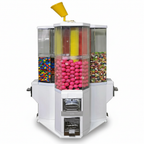 CupCandy vending machine with 3 compartments