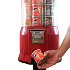 Vending machine for Pringles M49 RED (with mechanical coin selector 2,- €)