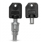 Locking cylinder/lock with 2 keys - for Mini-Fresh-Box, 4-station, CupCandy, Spiral & coffee capsule machine