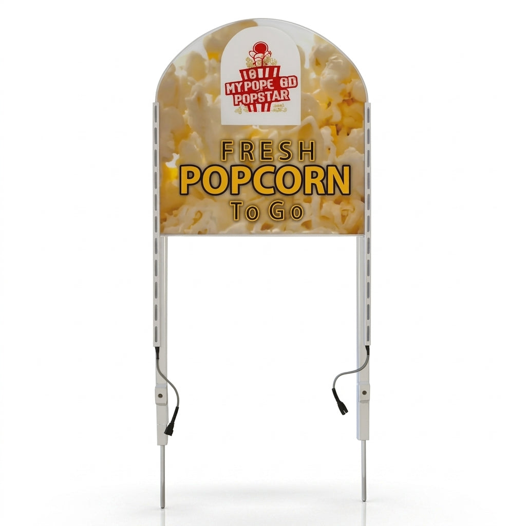 Display mit LED Beleuchtung (schmal), Popppy v1
