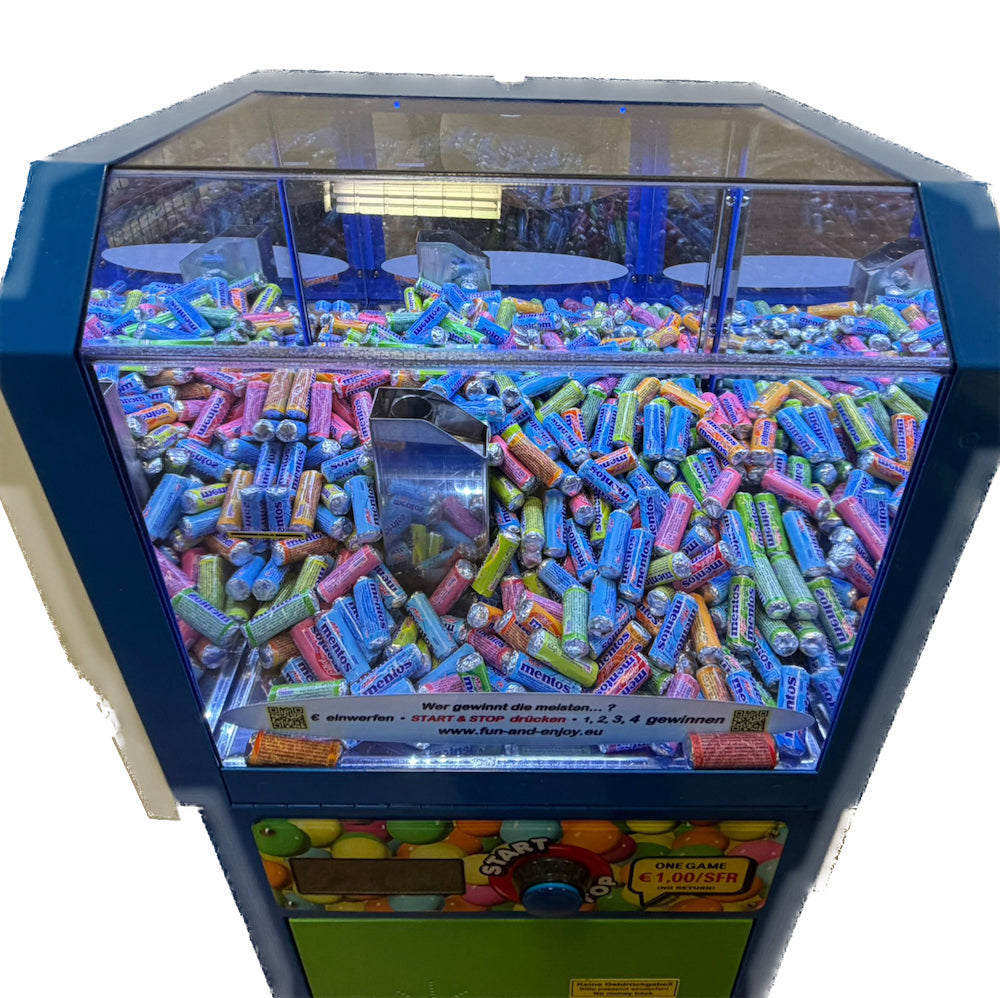 Verkaufsautomat Fun & Enjoy S-07 MM für Mini Mentos / TicTac Warenautomat - GEBRAUCHT