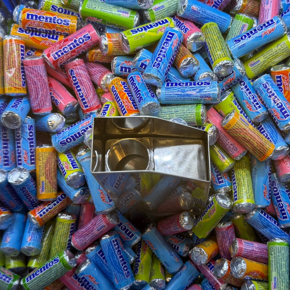 Verkaufsautomat Fun & Enjoy S-07 MM für Mini Mentos / TicTac Warenautomat - GEBRAUCHT