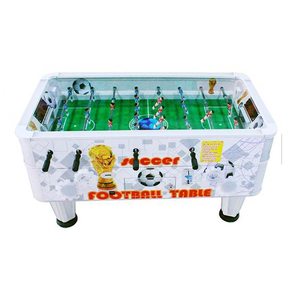 Kicker mit Münzeinwurf (LED Beleuchtung & Spielzeit einstellbar)