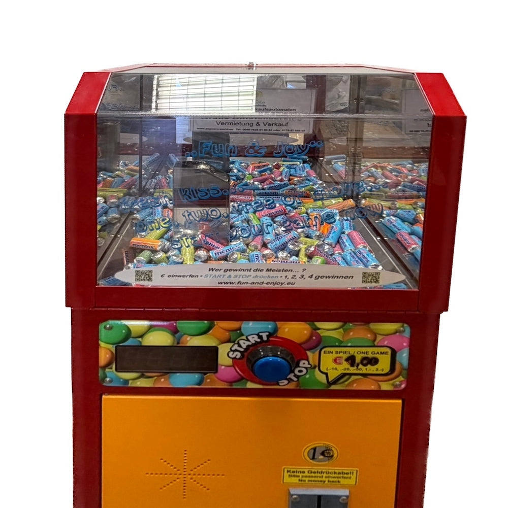 Verkaufsautomat für Lolly / Mini Mentos / TicTac - GEBRAUCHT