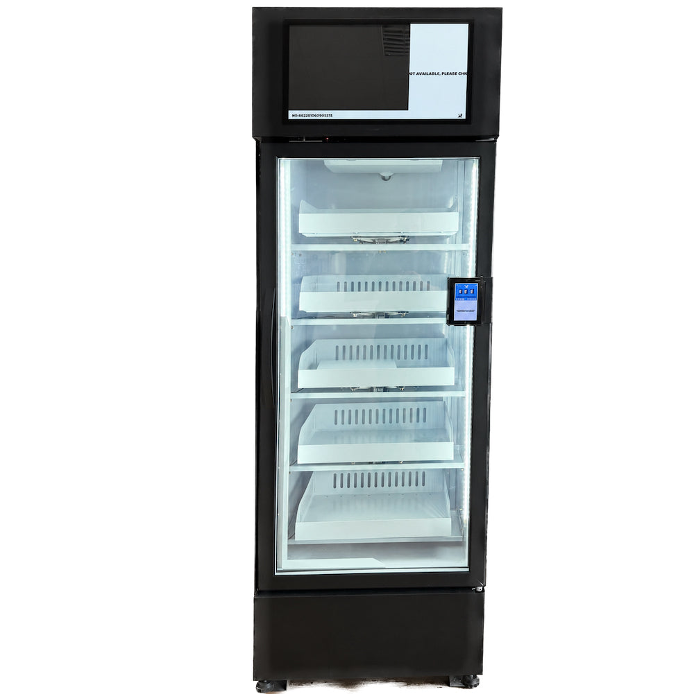 Moderner intelligenter KI Kühlschrankautomat (Smart Fridge) -  Kommissionsware