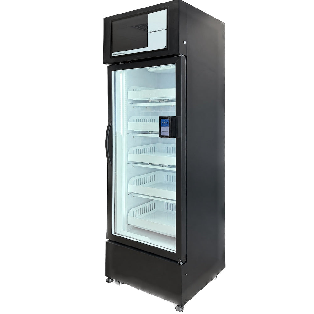 Moderner intelligenter KI Kühlschrankautomat (Smart Fridge) -  Kommissionsware