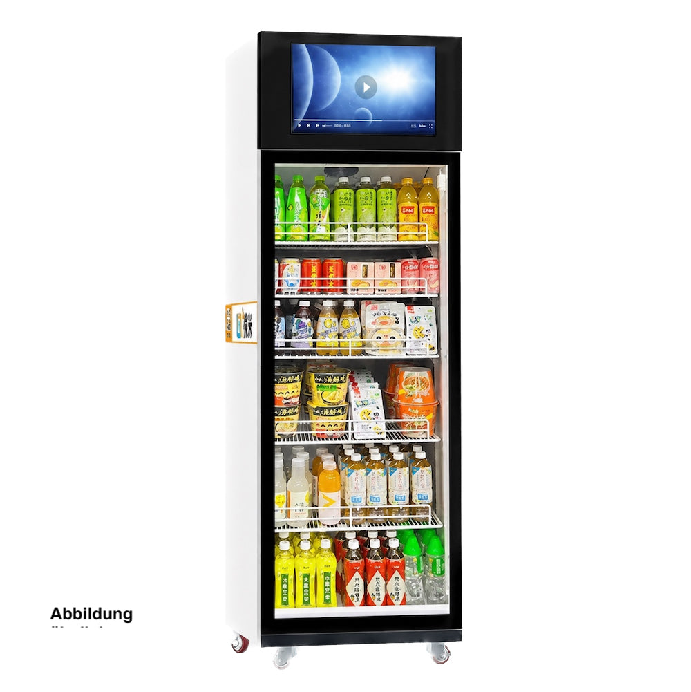 Moderner intelligenter KI Kühlschrankautomat (Smart Fridge) -  Kommissionsware