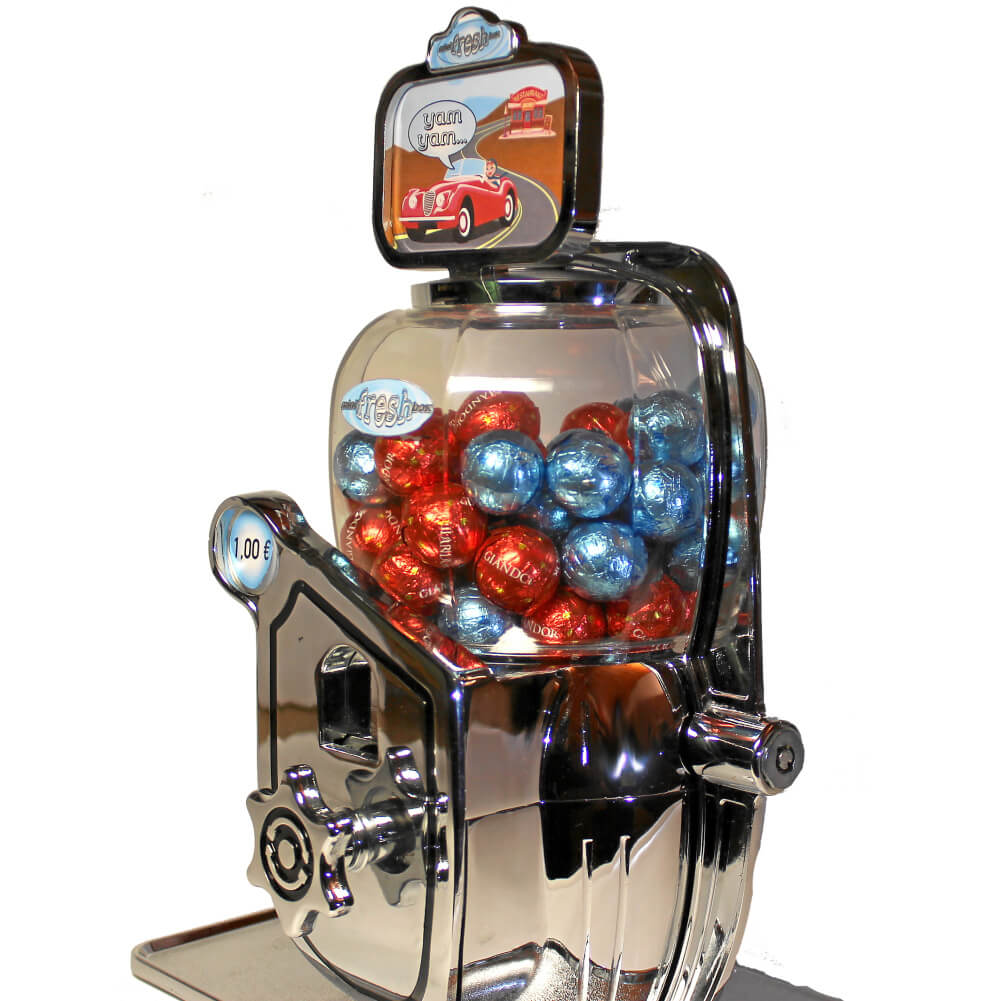 Mini-Fresh-Box 1,00 € (mittlere Produkte bis 25 mm, Ausgabe Dreieck)