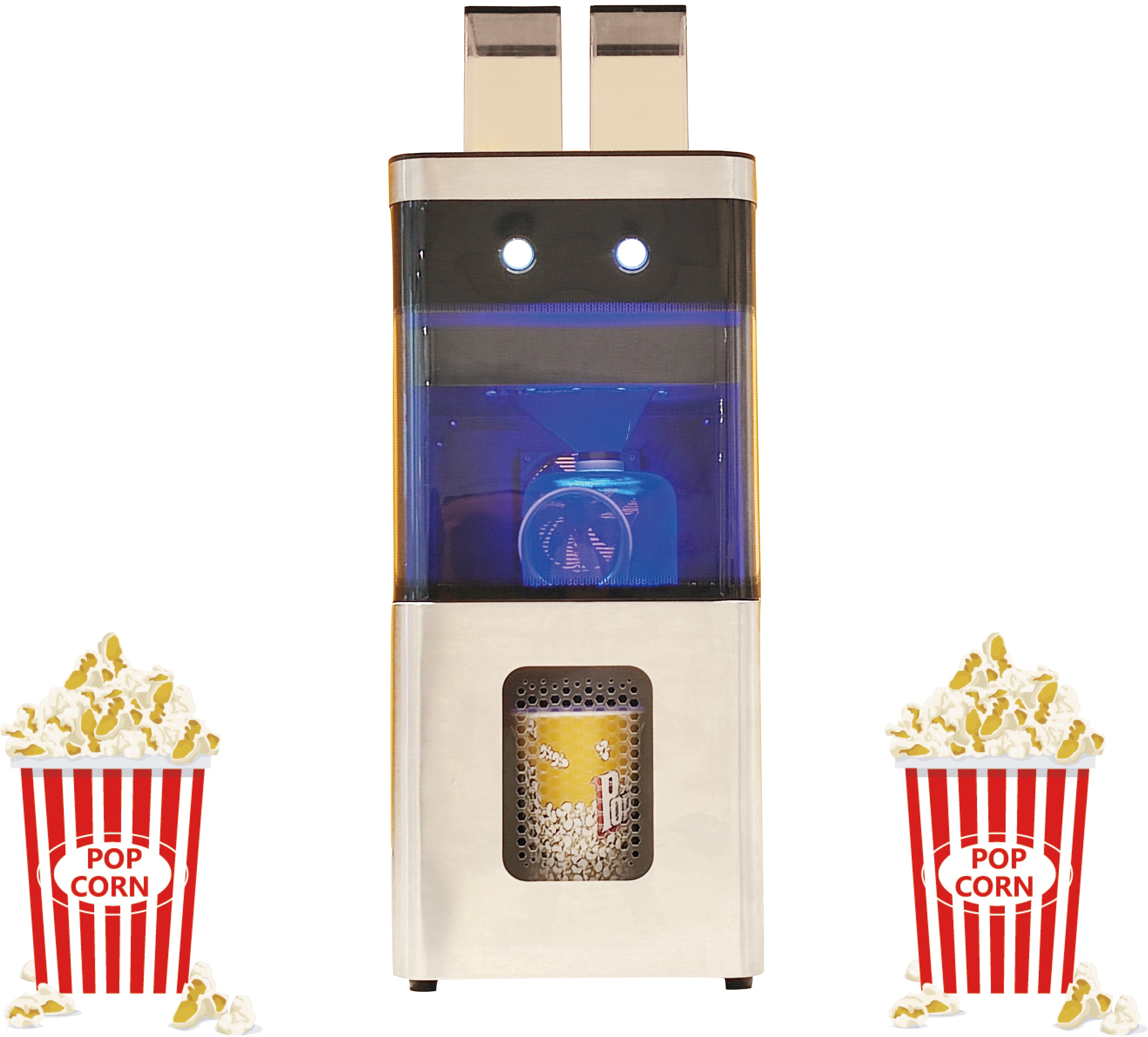 Popcorn Automat MyPop-2.0 für die Theke, ohne Münzeinwurf - nur Automat - monatlich, ab dem zweiten Monat: 60,- €