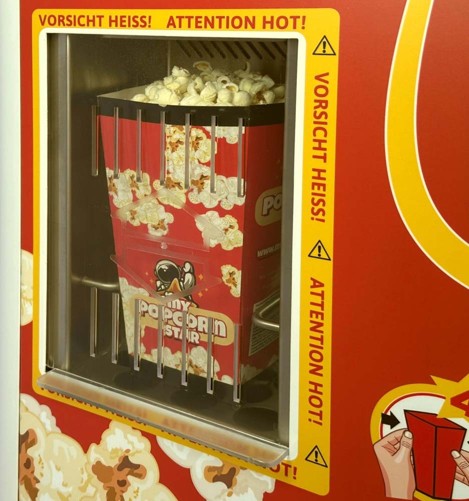 MyPopcorn Star - für 2 Sorten Popcorn + Mix (Mod. 140 EU) plus Nayax plus Telemetrie - Miete (Mietkauf); monatlich, ab dem zweiten Monat: 130,- €
