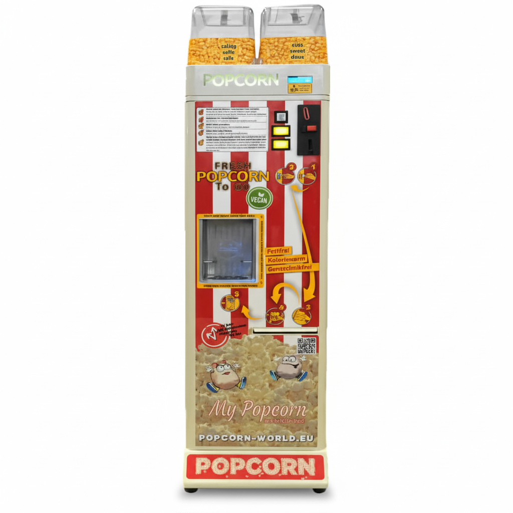Popcorn machine MyPopcorn Popstar (Popppy) v1 INOX (used) WITH OR WITHOUT ACCESSORIES