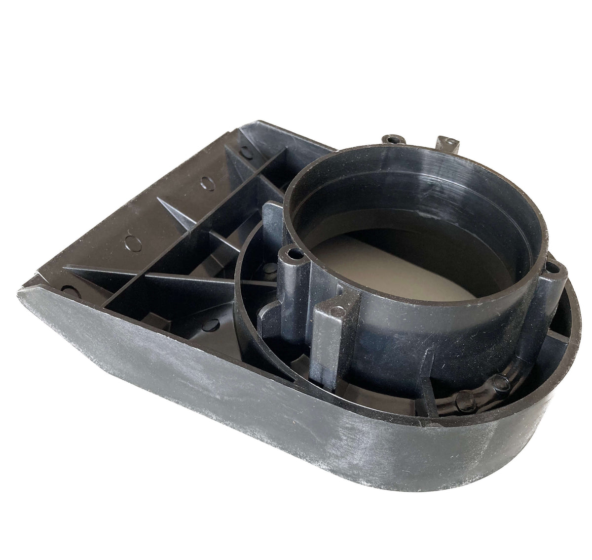 Lower part for corn hopper hood (on top of cooker)