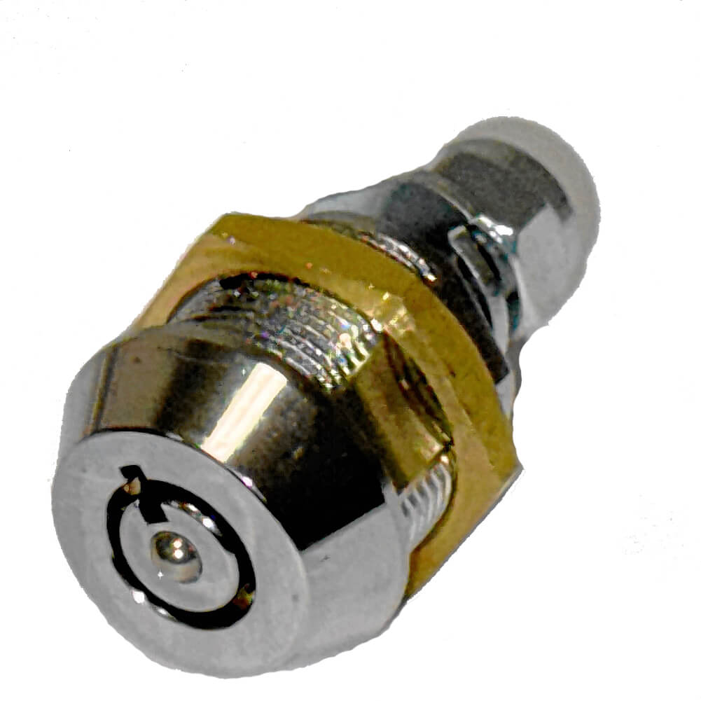 Door lock (SD RPT) 18mm (with 2 keys). A 3rd key is included (art. no.: PER-107020)