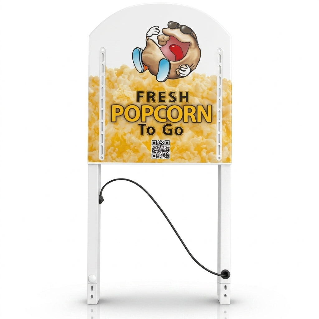 Display mit LED Beleuchtung, Compact, Popppy v2 und MyPopcorn Popstar 520 v2