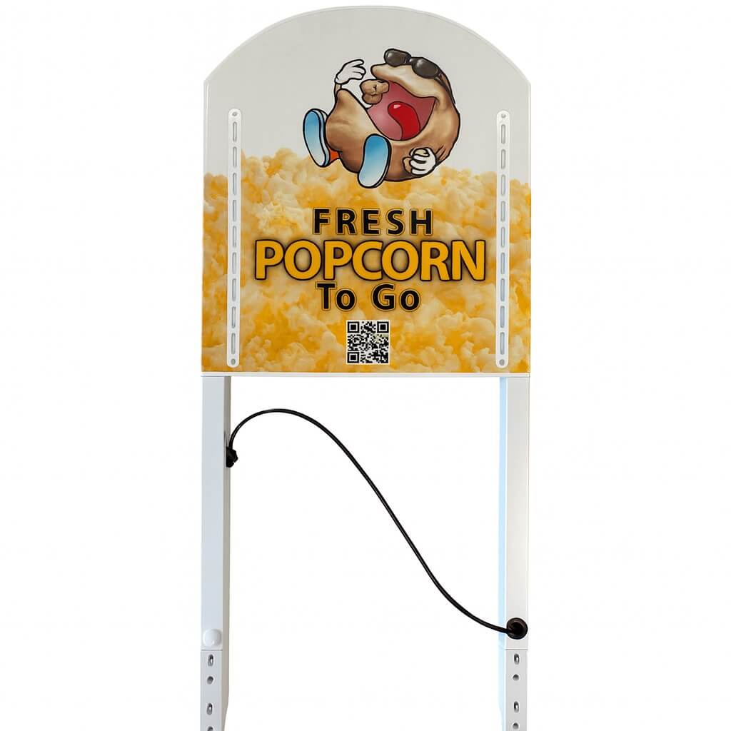 Display mit LED Beleuchtung, Compact, Popppy v2 und MyPopcorn Popstar 520 v2