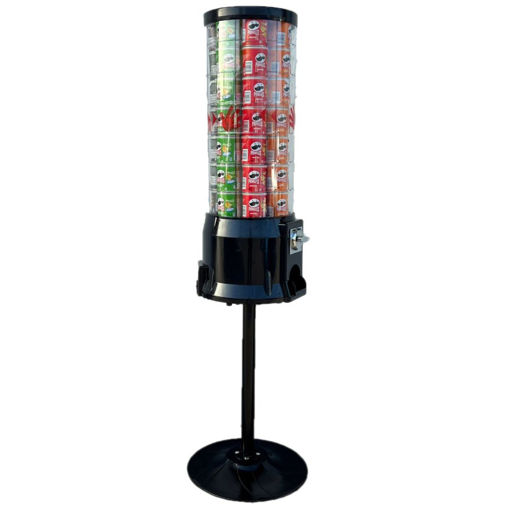 Vending machine for Pringles M49 RED (with mechanical coin selector 2,- €)