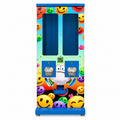 Emoji Ball Dispenser Capsule Dispenser with TWO Hoppers for 60–65 mm balls or capsules – BLUE