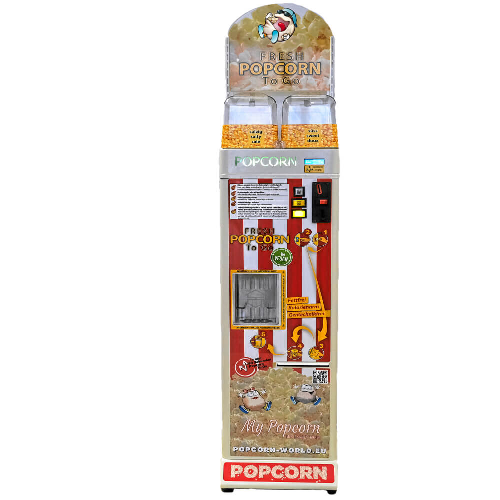 Popcorn machine MyPopcorn Popstar (Popppy) v1 INOX (used) WITH OR WITHOUT ACCESSORIES