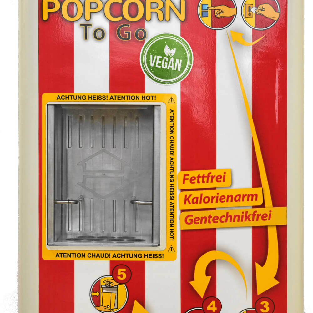 MyPopcorn PopStar Popcorn Machine (Popppy V1) INOX, 2 flavours (rarely used) WP