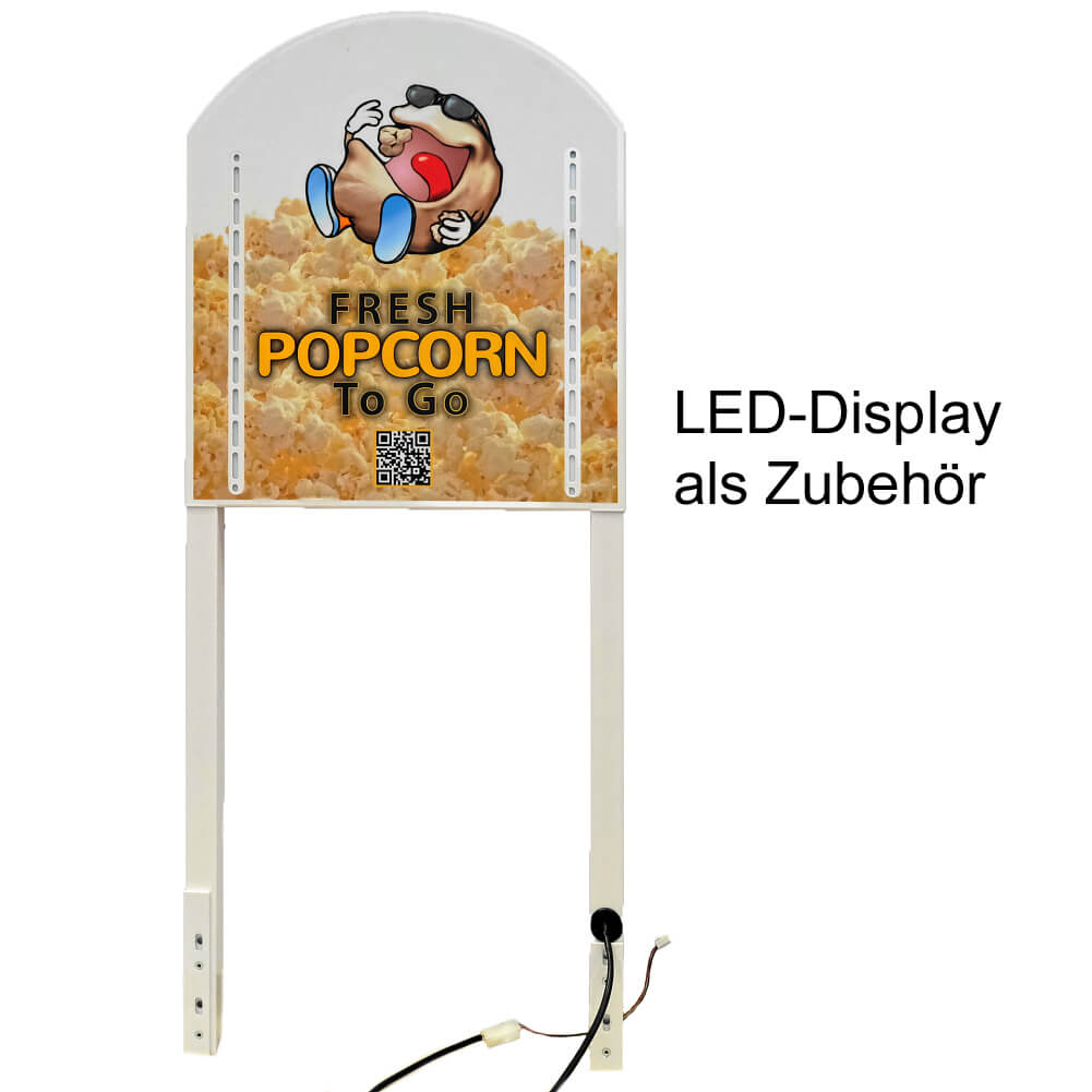 Máquina de palomitas de maíz MyPopcorn Popstar M520 v2 INOX - CON O SIN ACCESORIOS
