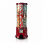 Vending machine for Pringles M49 RED (with mechanical coin selector 2,- €)
