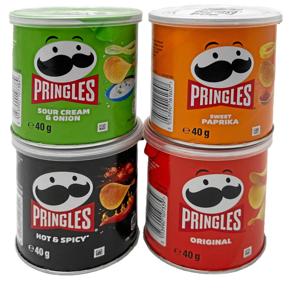 Pringles Chips Kombi Mixsorten 4x12er