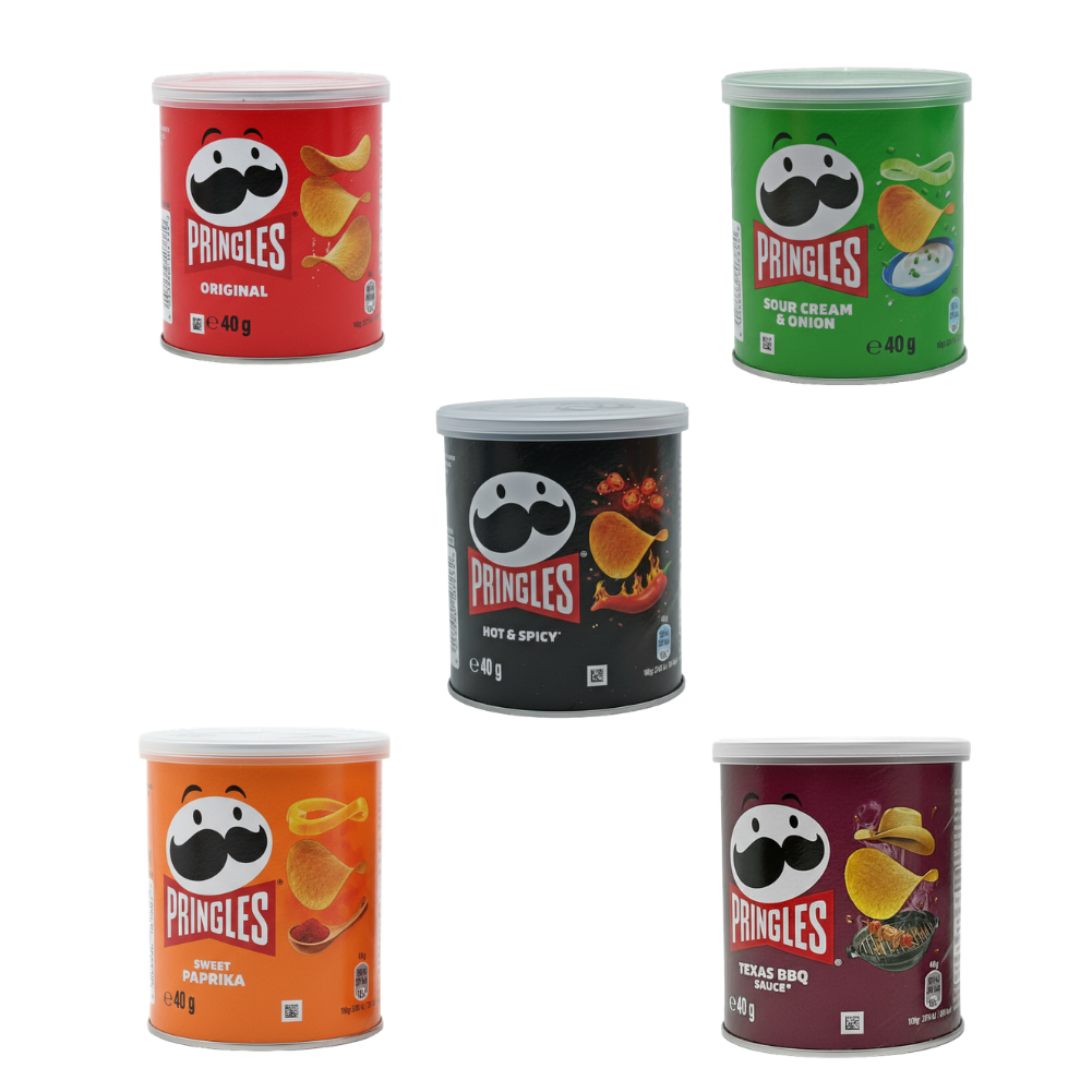 Pringles Chips combination Mixed 4x12