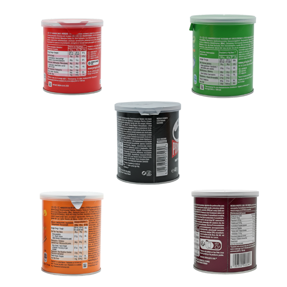 Pringles Chips combination Mixed 4x12