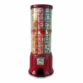 Vending machine for Pringles M49 RED, USED (with mechanical coin selector)