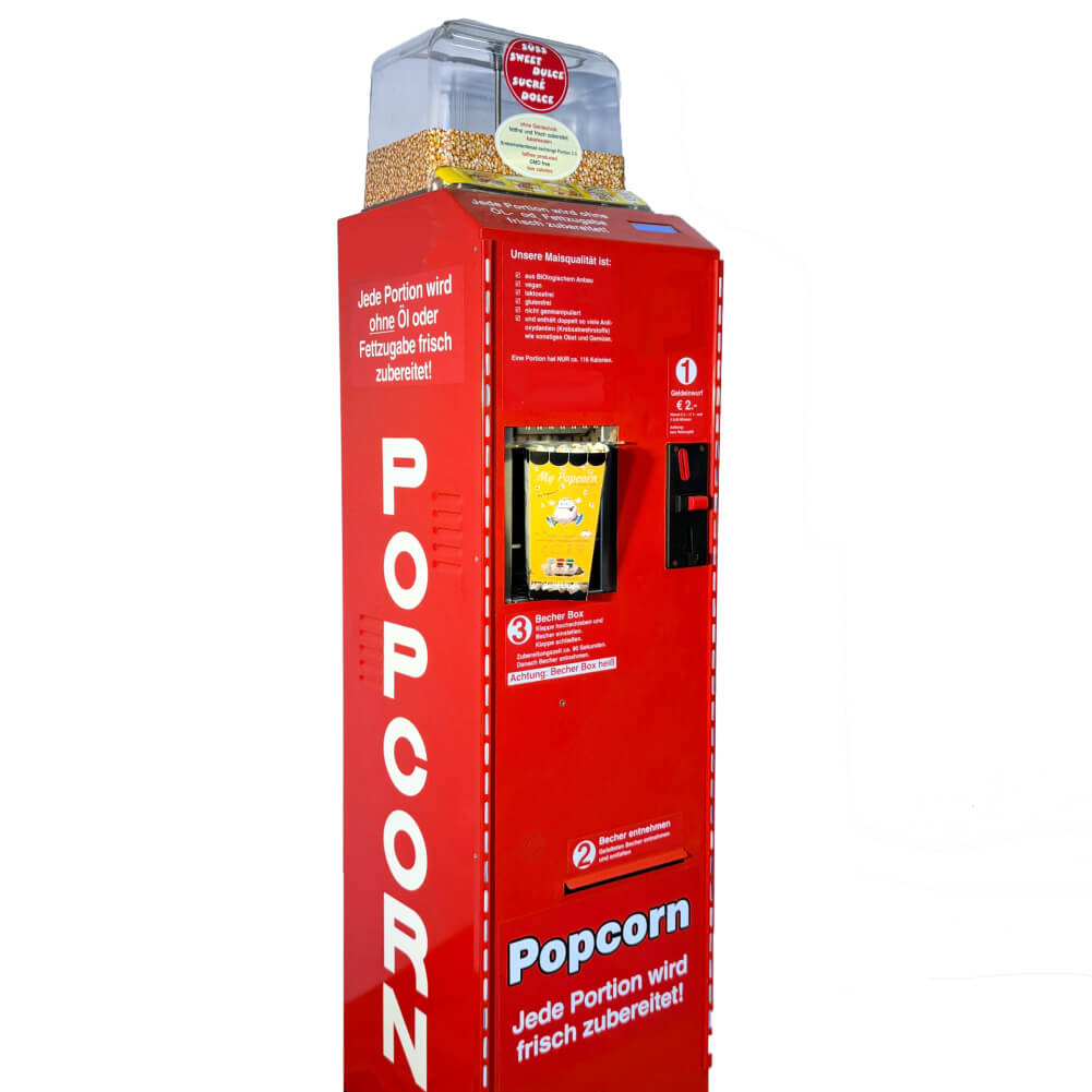 Popcorn-Automat Airpop GO rot - gebraucht