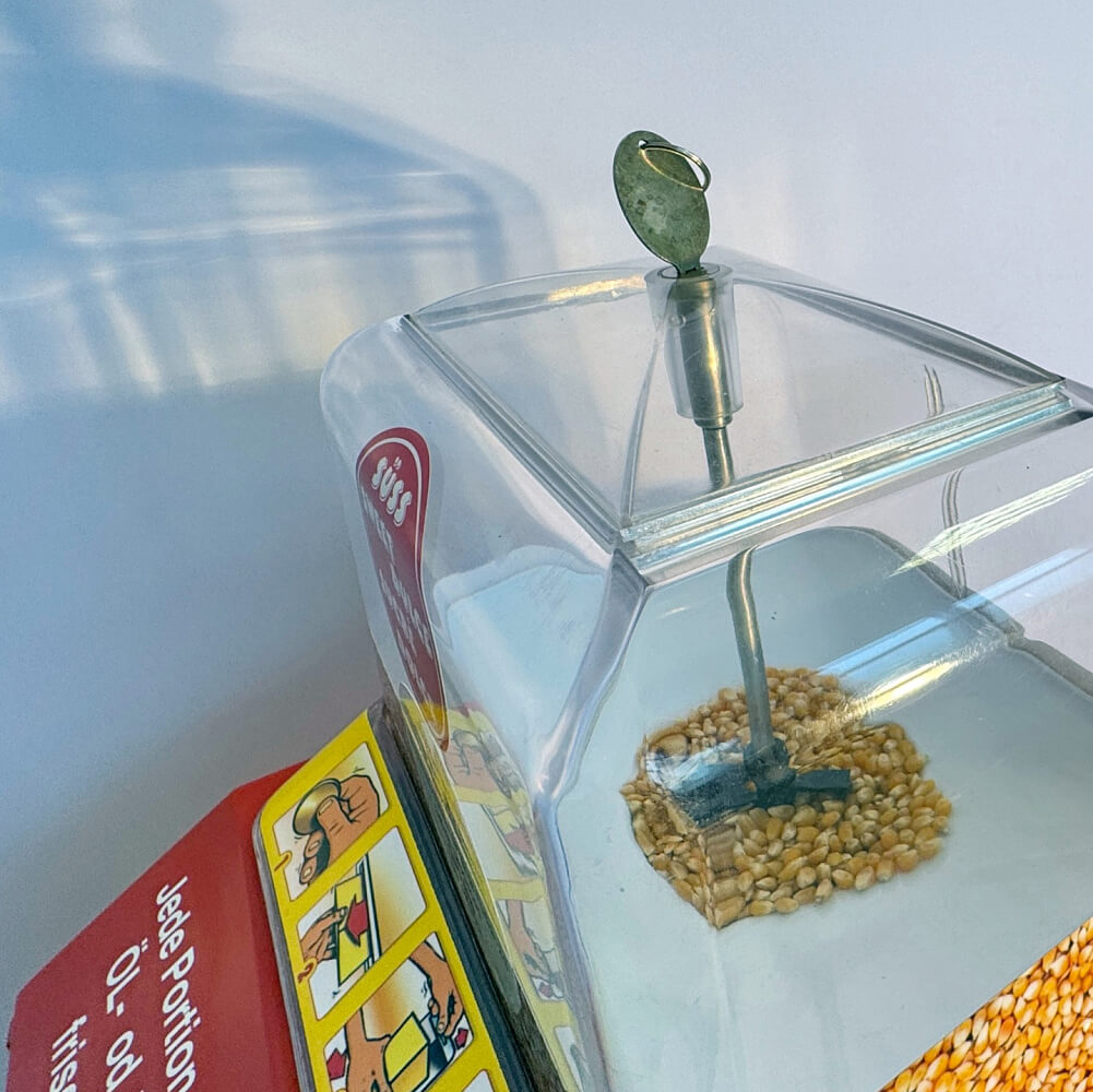 Popcorn-Automat Airpop GO rot - gebraucht