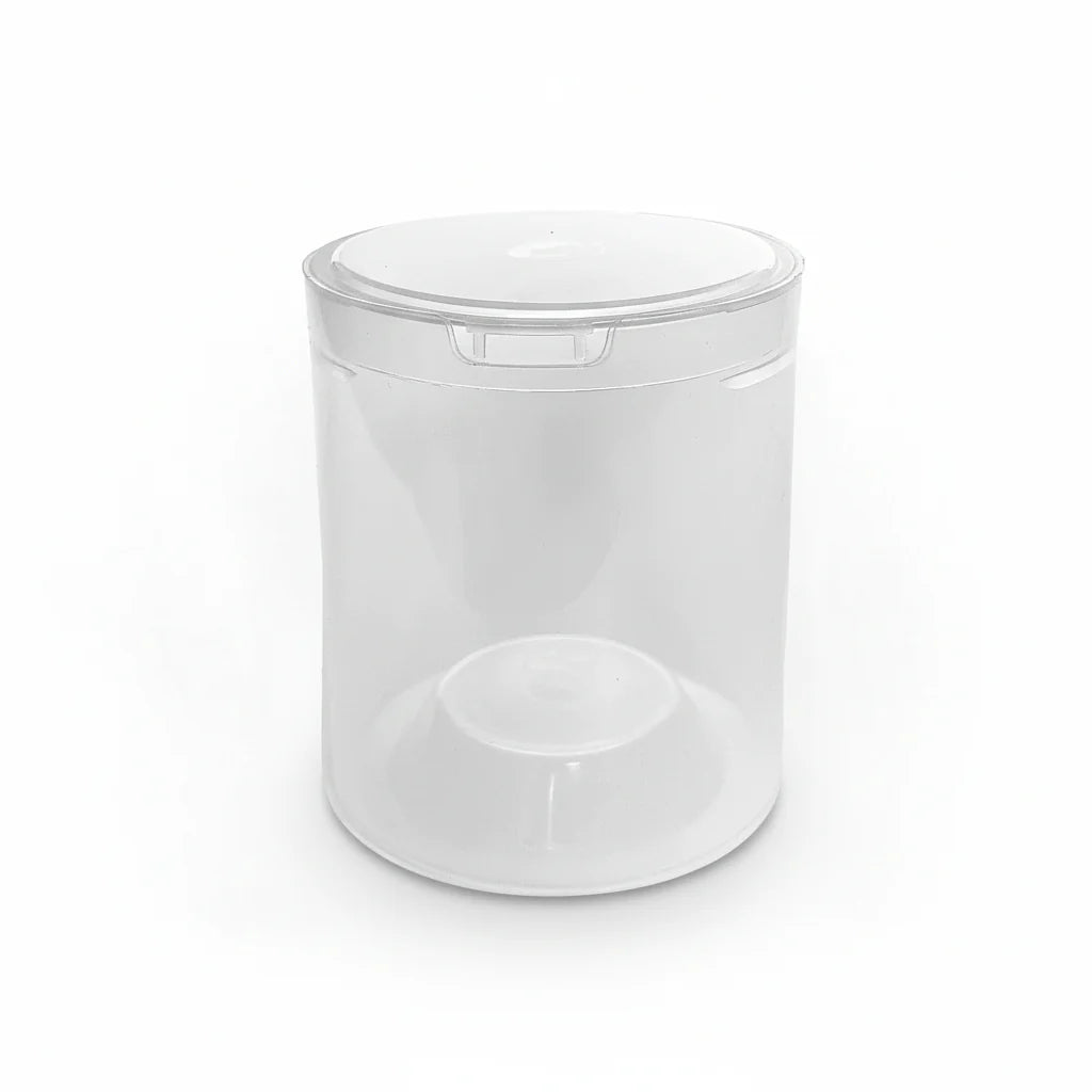 Vasos de plástico reutilizables para el mini dispensador de snacks M81 (150 unidades)