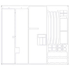 Vending Machine Film Sticker Custom Design AirPop Go. Template for own design