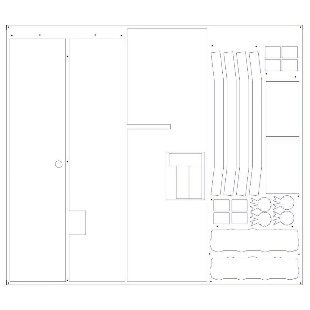 Automatenfolie Aufkleber Kunden Design AirPop Go. Vorlage für eigenes Design