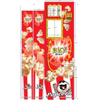 Vending Machine Film Sticker Custom Design AirPop Go. Template for own design
