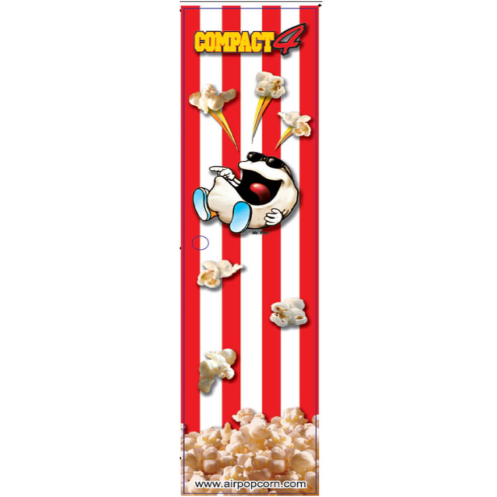 Sticker right side, vending machine film Compact 4