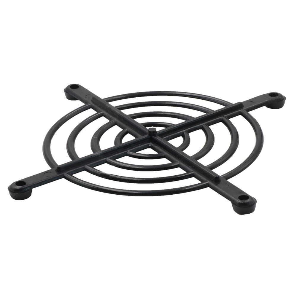 Protection grid for fan
