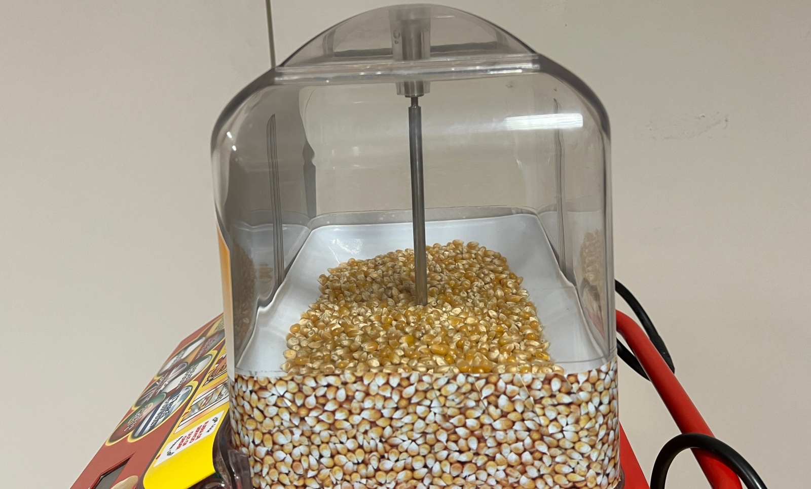 Popcorn-Automat Airpop GO rot - gebraucht